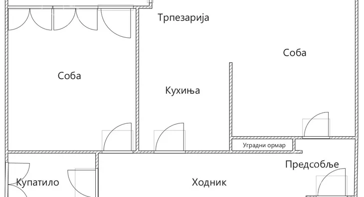 Dvosoban stan | 4zida