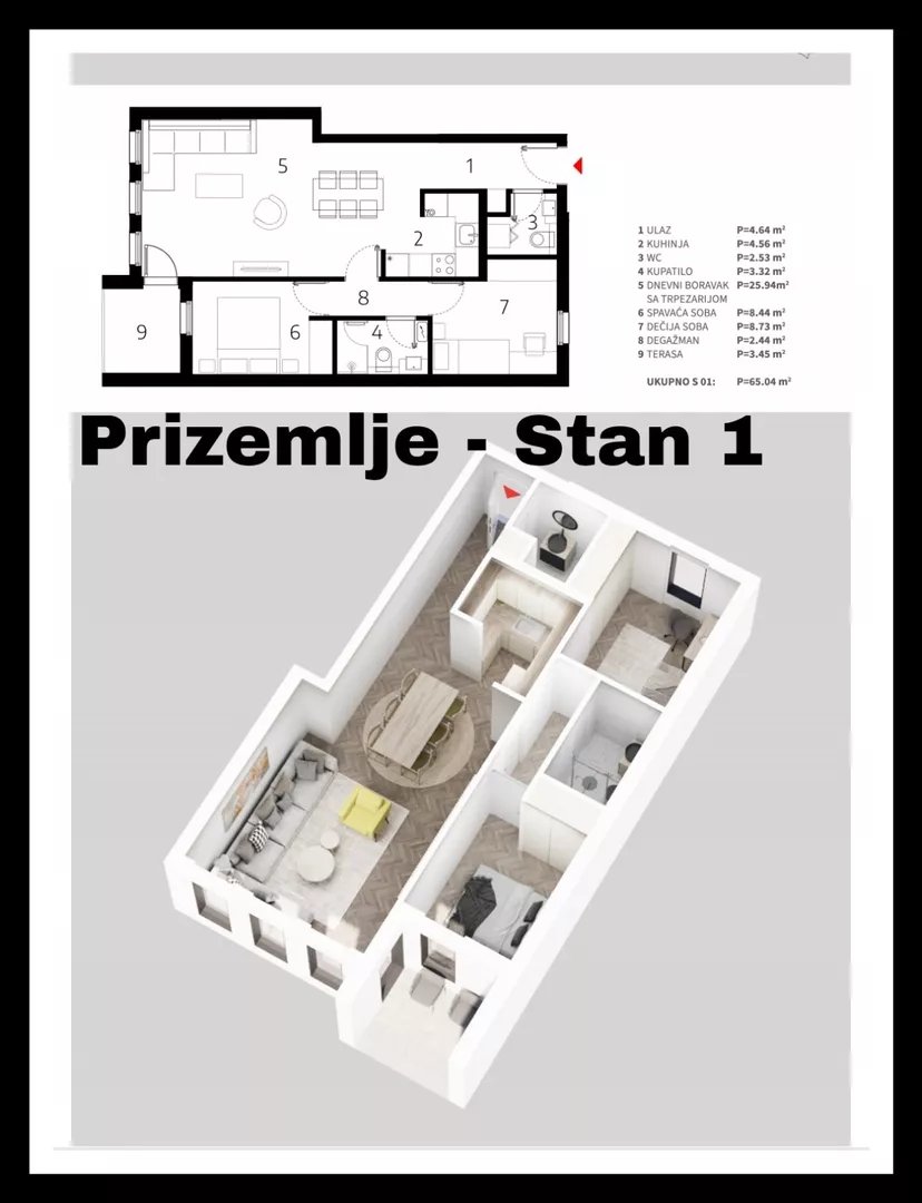 Dvoiposoban stan | 4zida