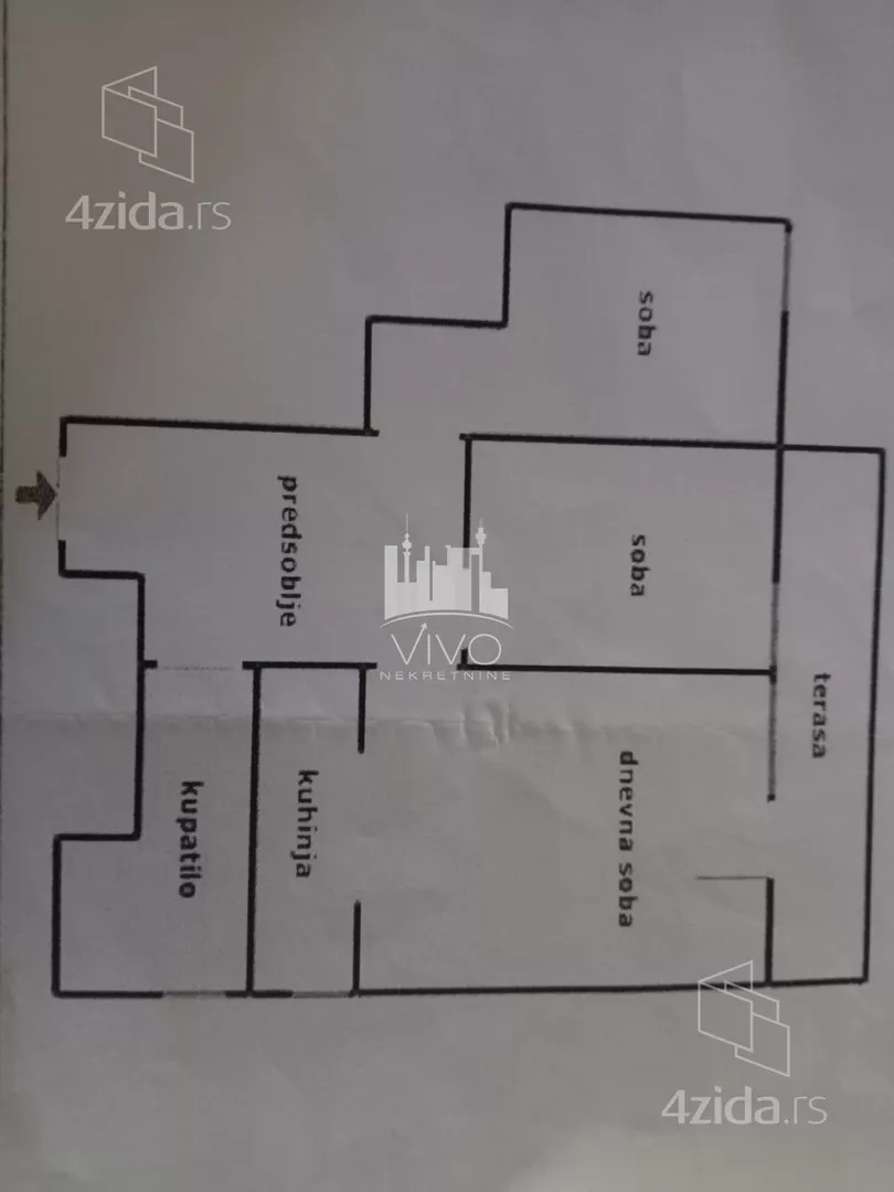 Jednoiposoban stan | 4zida