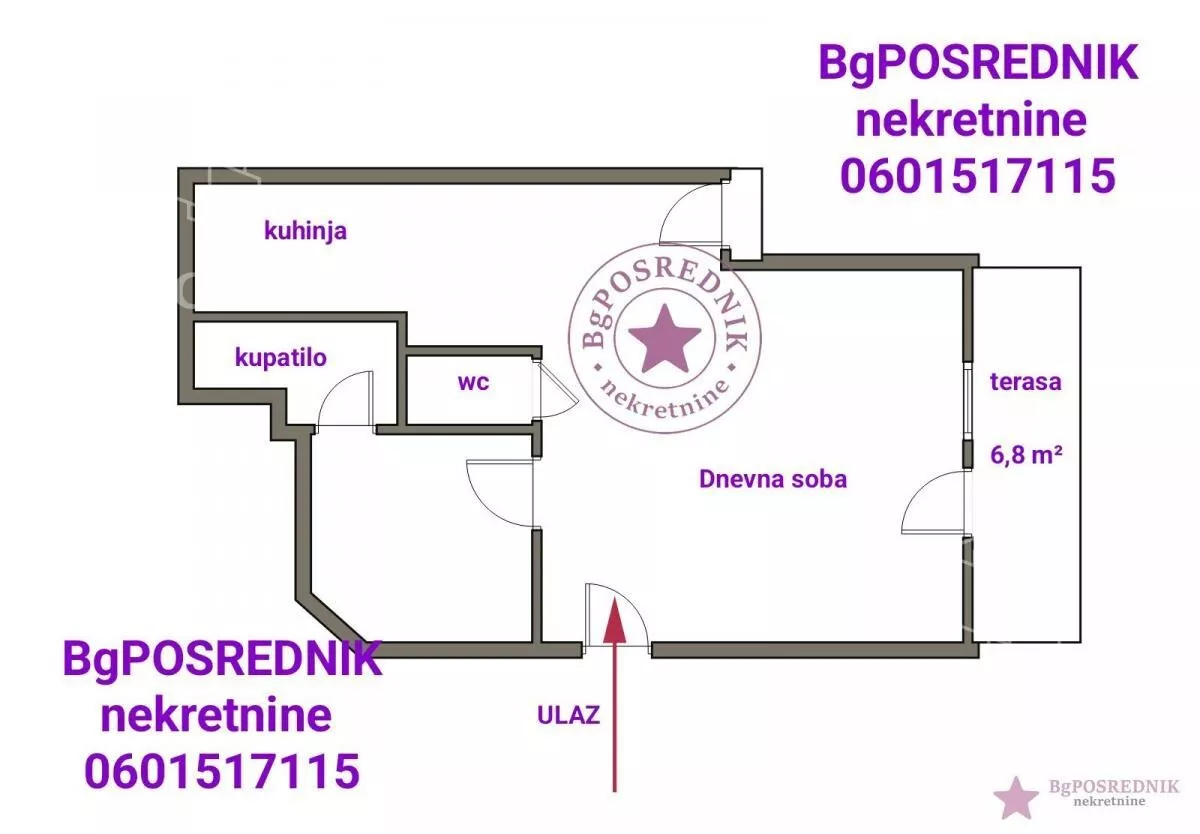 Jednosoban stan | 4zida