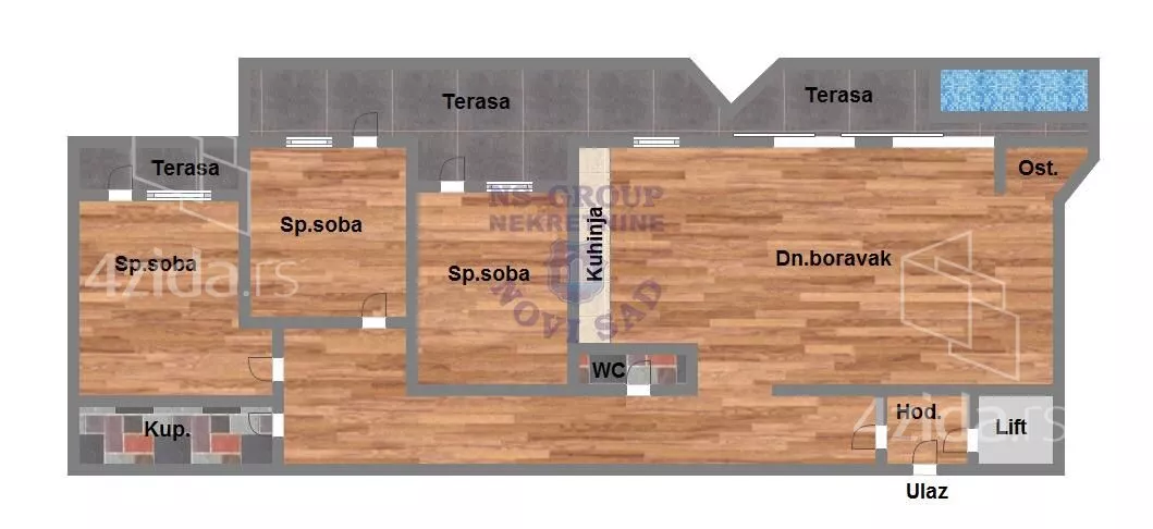 Četvorosoban stan | 4zida