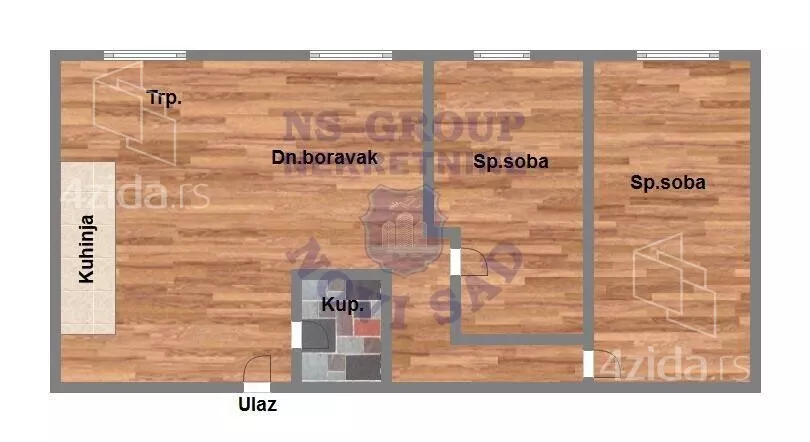 Dvoiposoban stan | 4zida