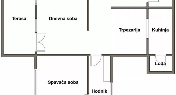 Troiposoban stan | 4zida