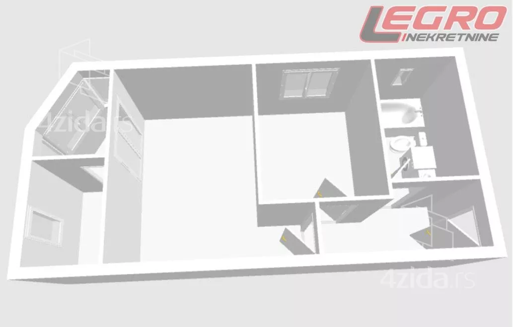 Jednoiposoban stan | 4zida