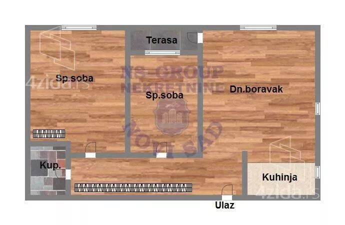 Trosoban stan | 4zida