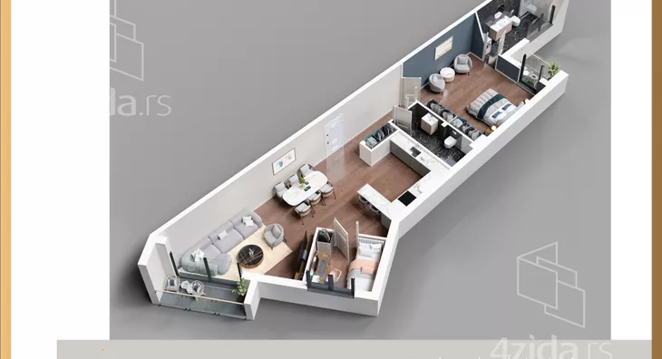 Dvoiposoban stan | 4zida