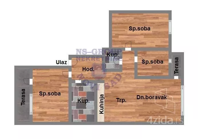 Četvorosoban stan | 4zida