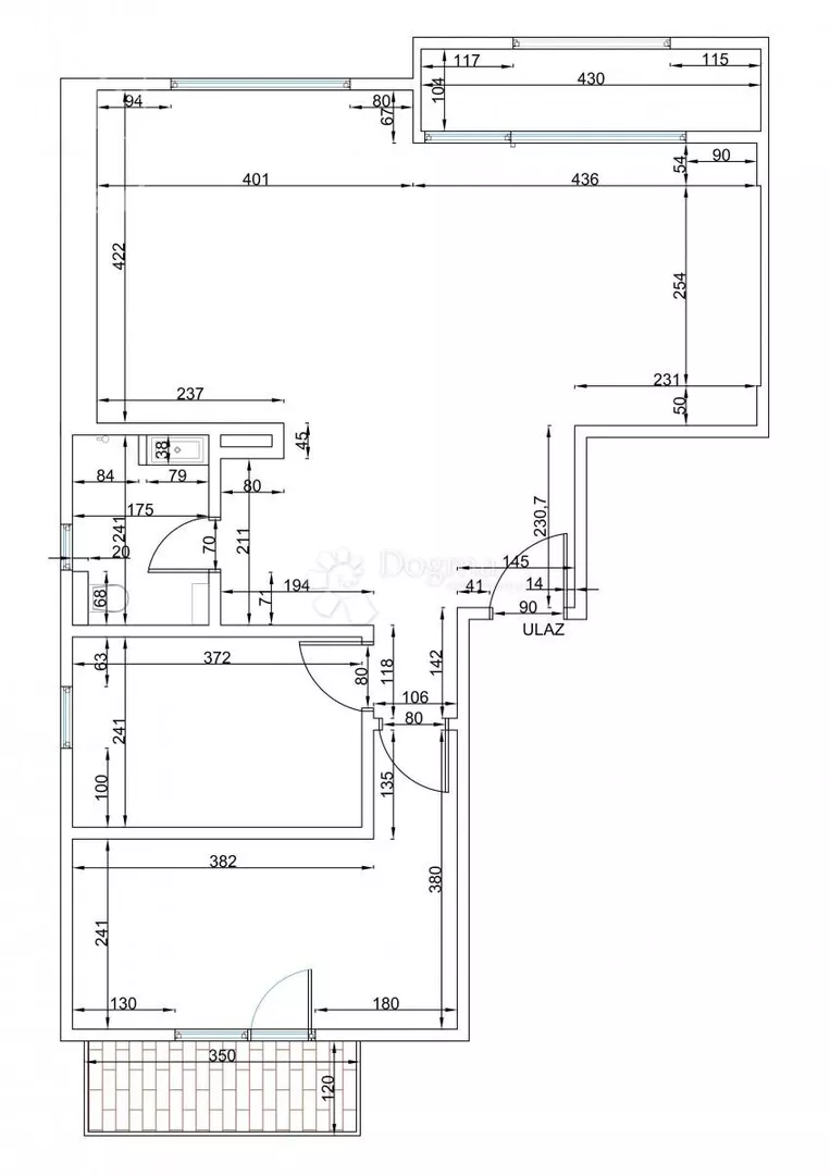 Trosoban stan | 4zida