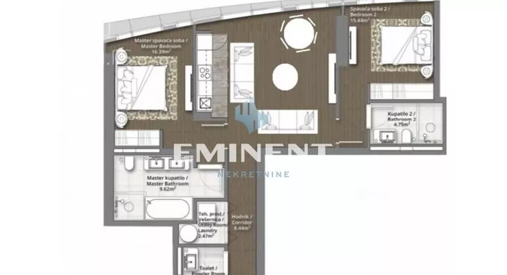 Trosoban stan | 4zida