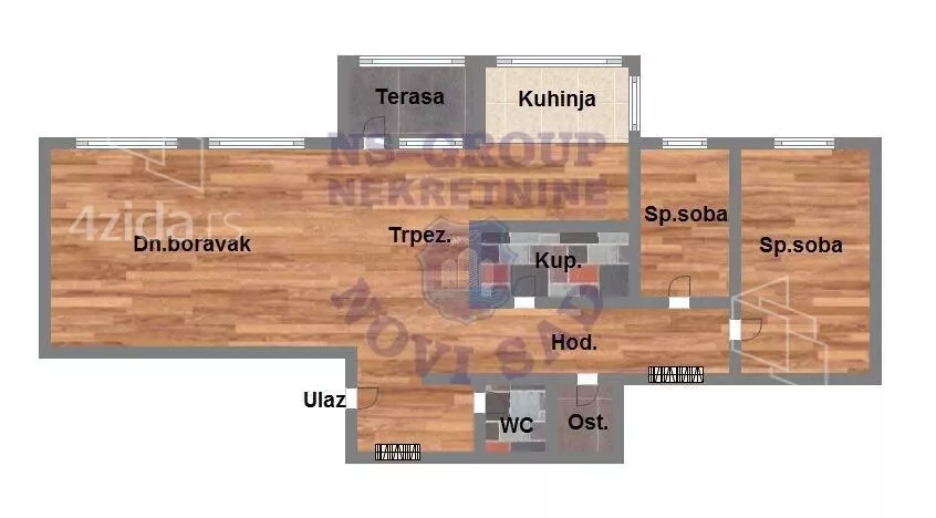 Dvoiposoban stan | 4zida