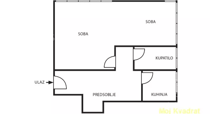 Dvosoban stan | 4zida