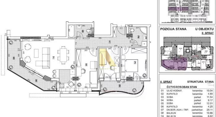 Četvorosoban stan | 4zida