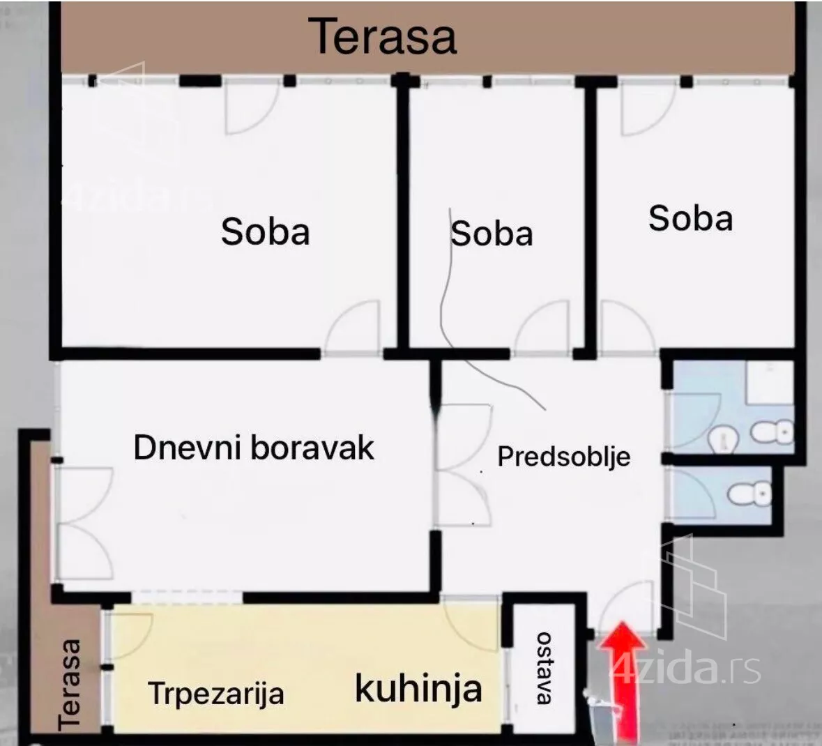 Četvorosoban stan | 4zida