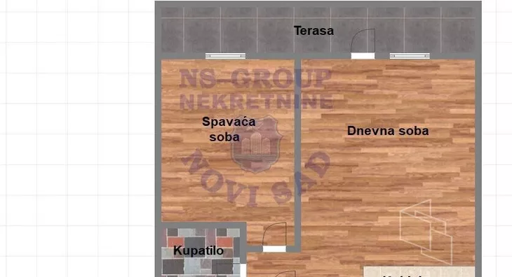 Jednoiposoban stan | 4zida