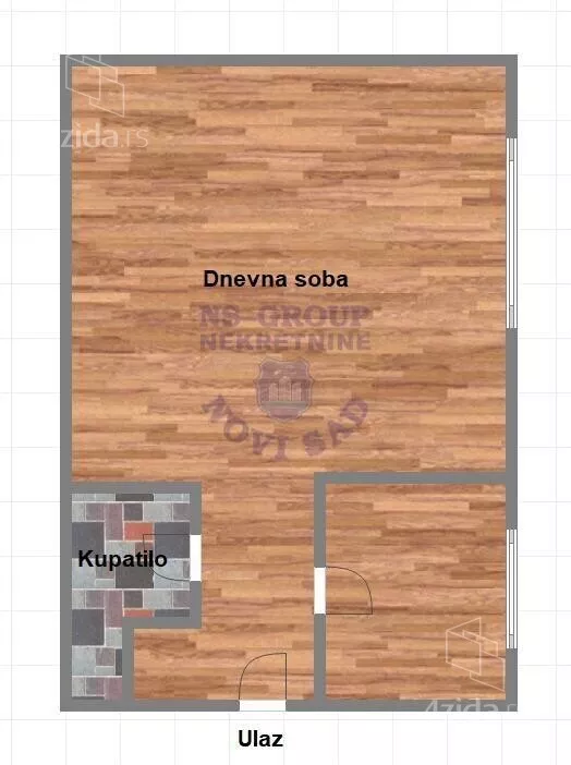 Jednoiposoban stan | 4zida