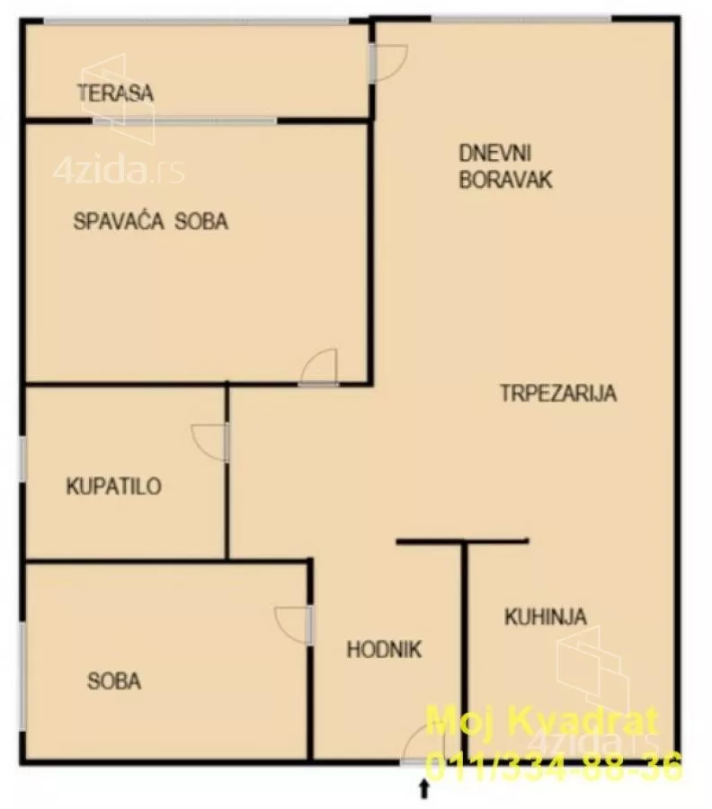 Dvoiposoban stan | 4zida