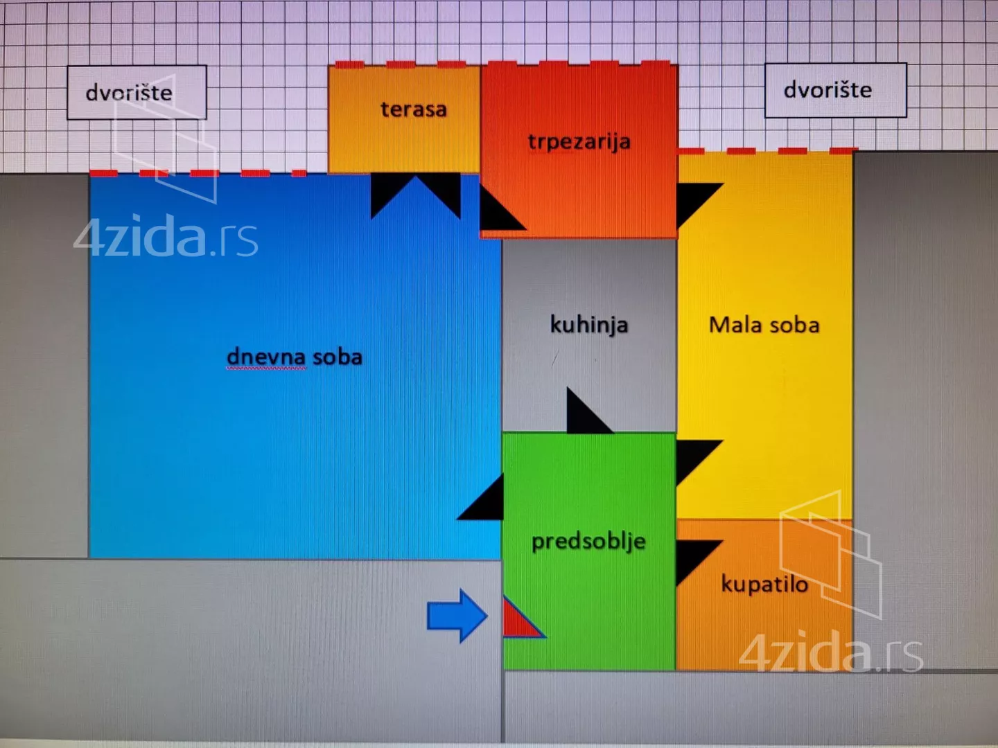 Dvosoban stan | 4zida