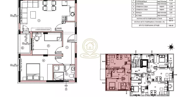 Dvoiposoban stan | 4zida