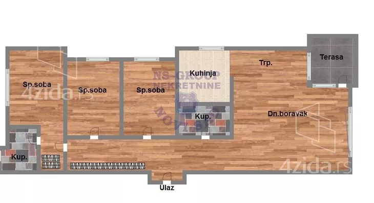 Četvorosoban stan | 4zida