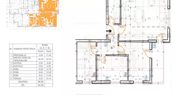 Troiposoban stan | 4zida
