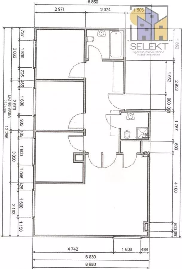 Troiposoban stan | 4zida