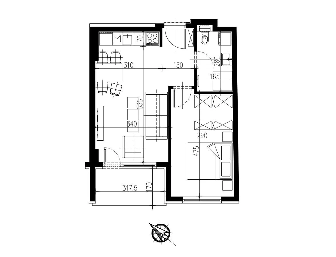 Dvosoban stan | 4zida