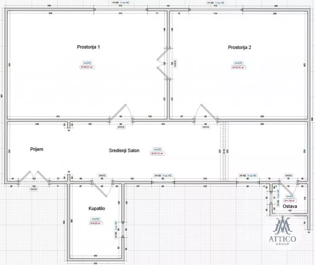 Trosoban stan | 4zida
