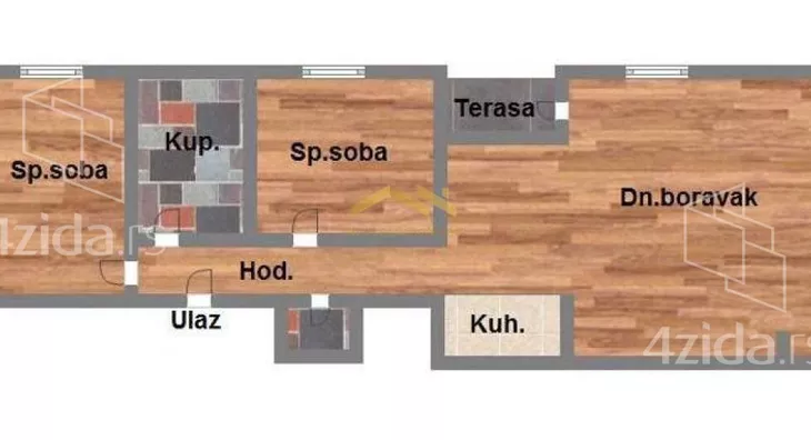 Trosoban stan | 4zida