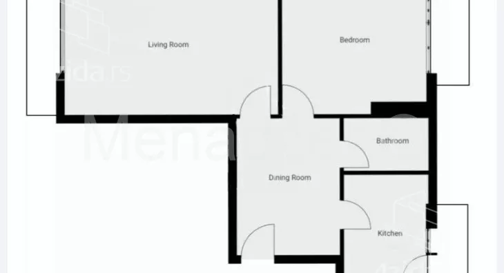 Dvosoban stan | 4zida