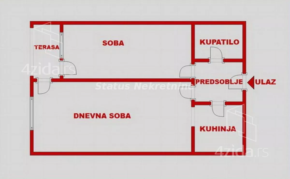 Dvosoban stan | 4zida