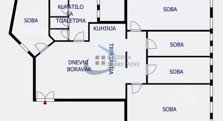 Petosoban stan | 4zida