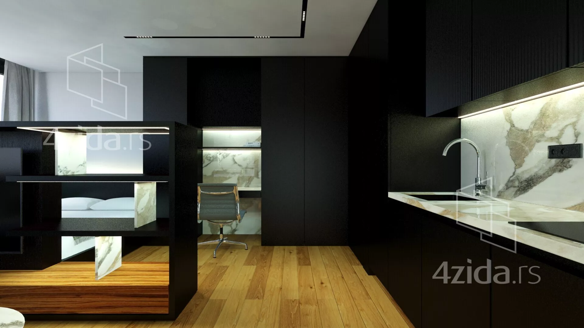 Jednosoban stan | 4zida