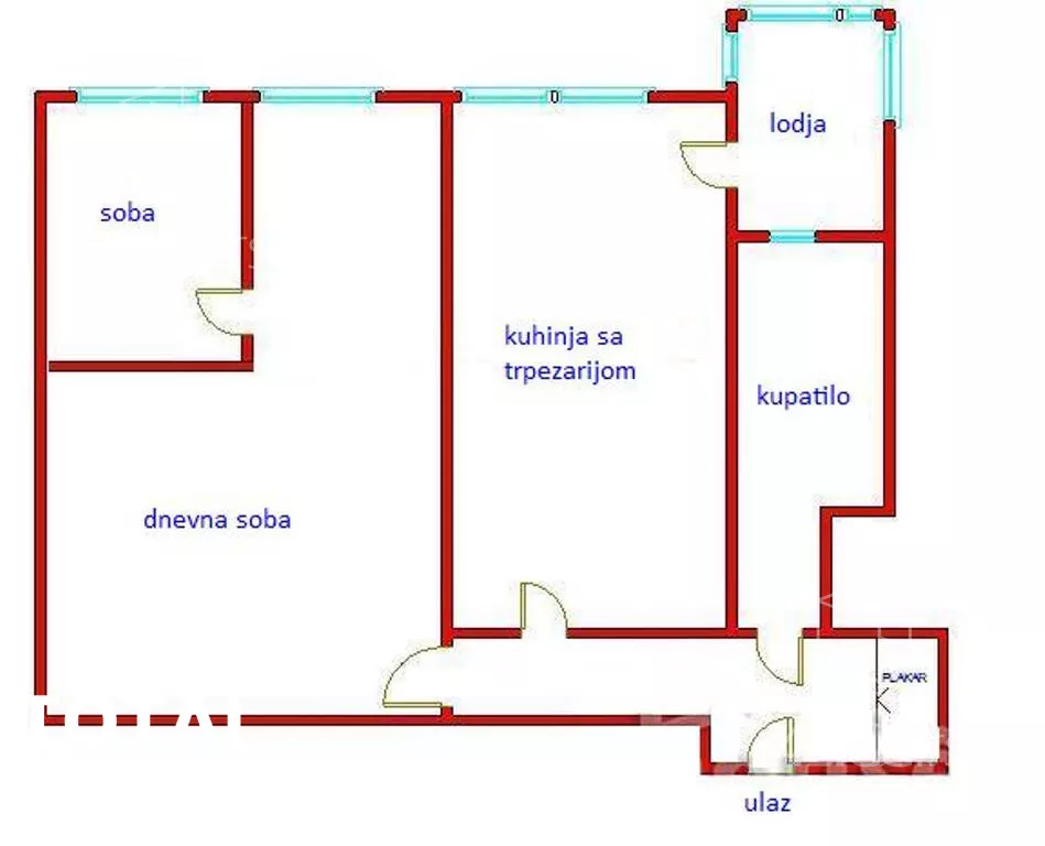 Jednoiposoban stan | 4zida