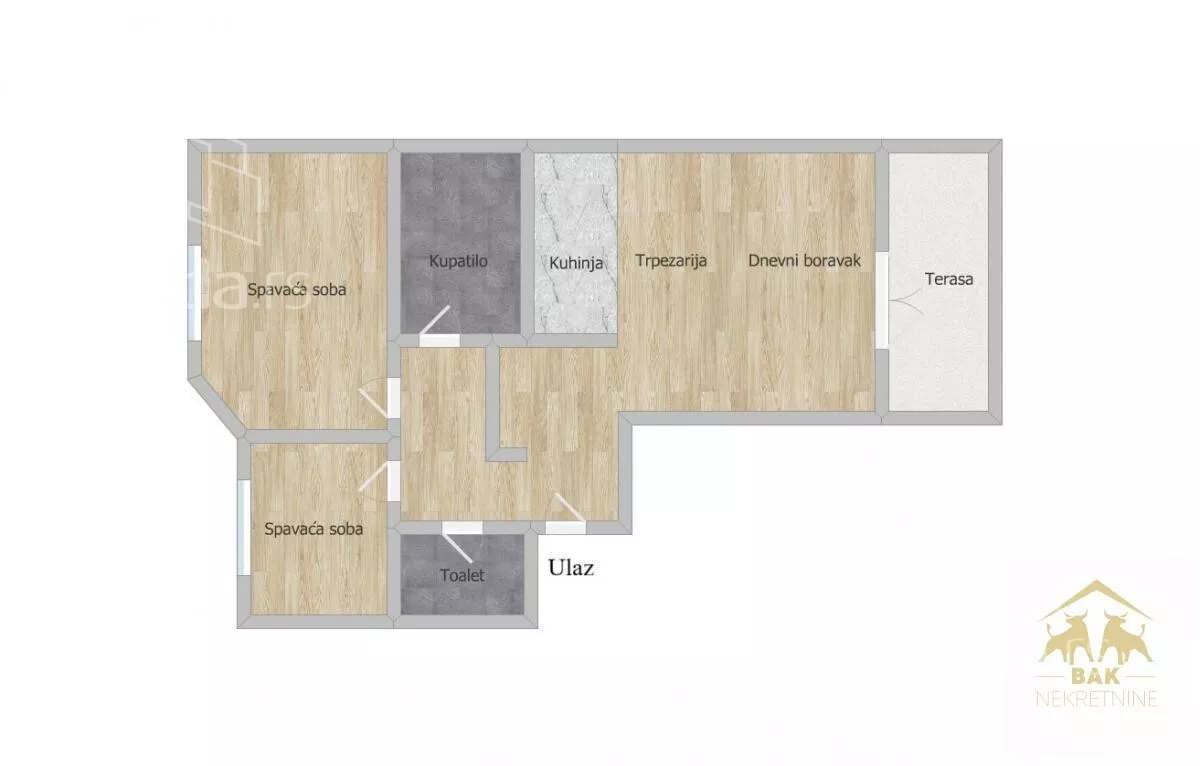 Trosoban stan | 4zida