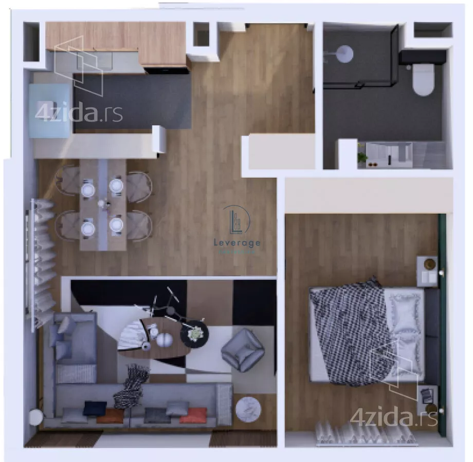 Dvosoban stan | 4zida