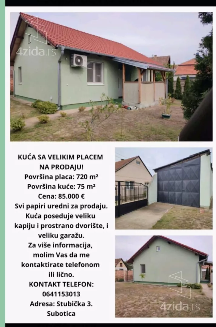 1-etažna kuća | 4zida