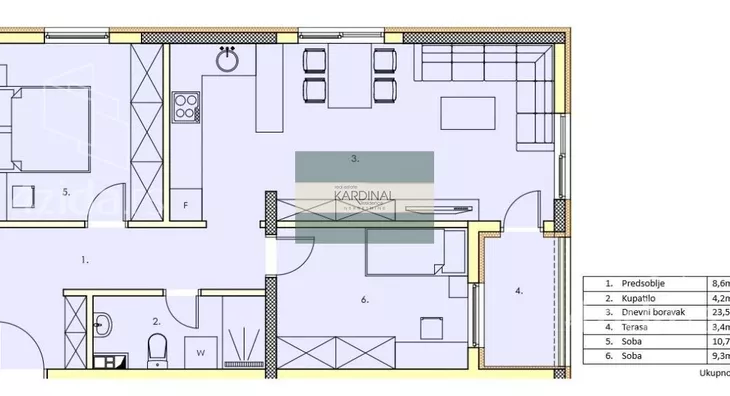 Dvosoban stan | 4zida