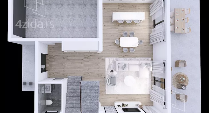 2-etažna kuća | 4zida