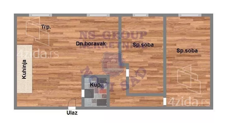 Dvoiposoban stan | 4zida