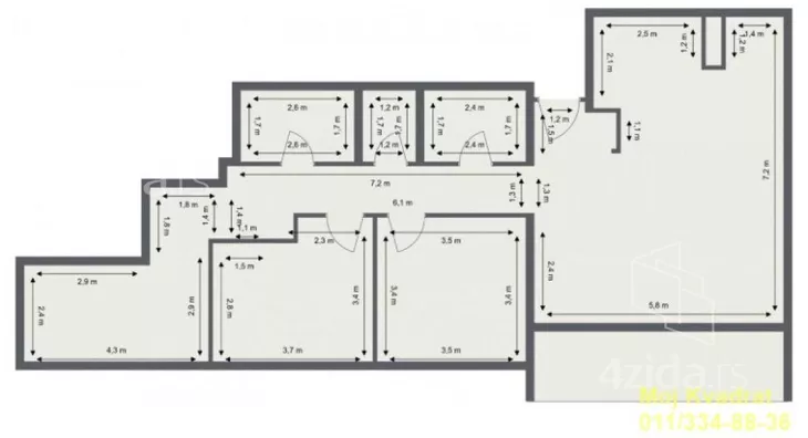 Četvorosoban stan | 4zida