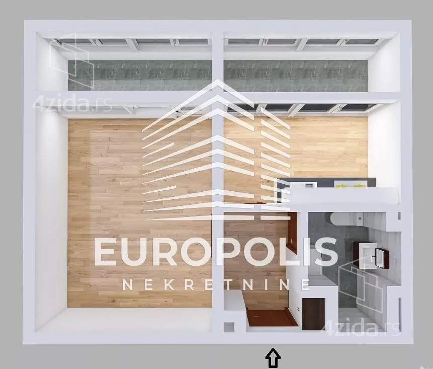 Jednosoban stan | 4zida