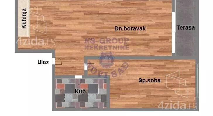 Dvosoban stan | 4zida