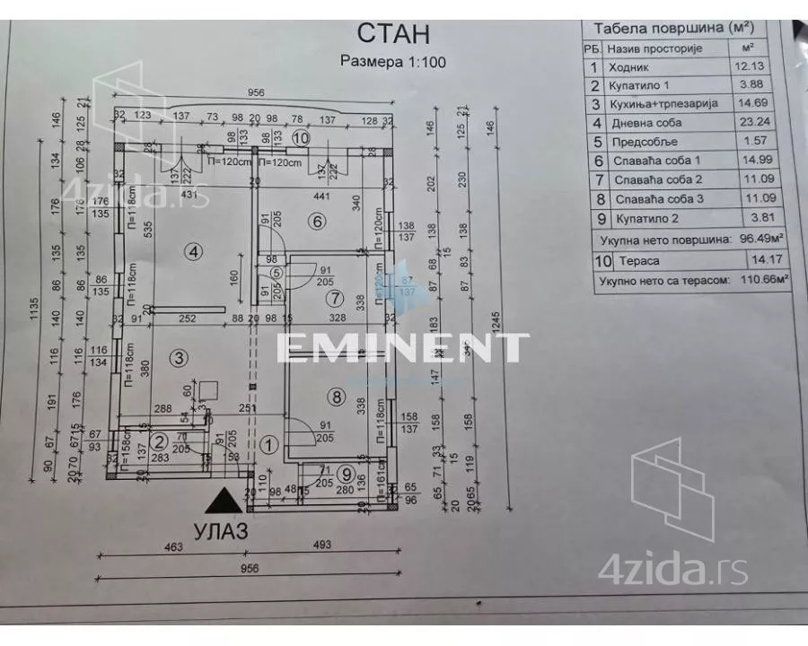 Četvorosoban stan | 4zida