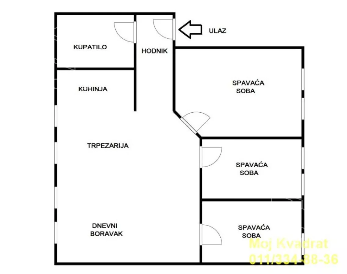 Troiposoban stan | 4zida