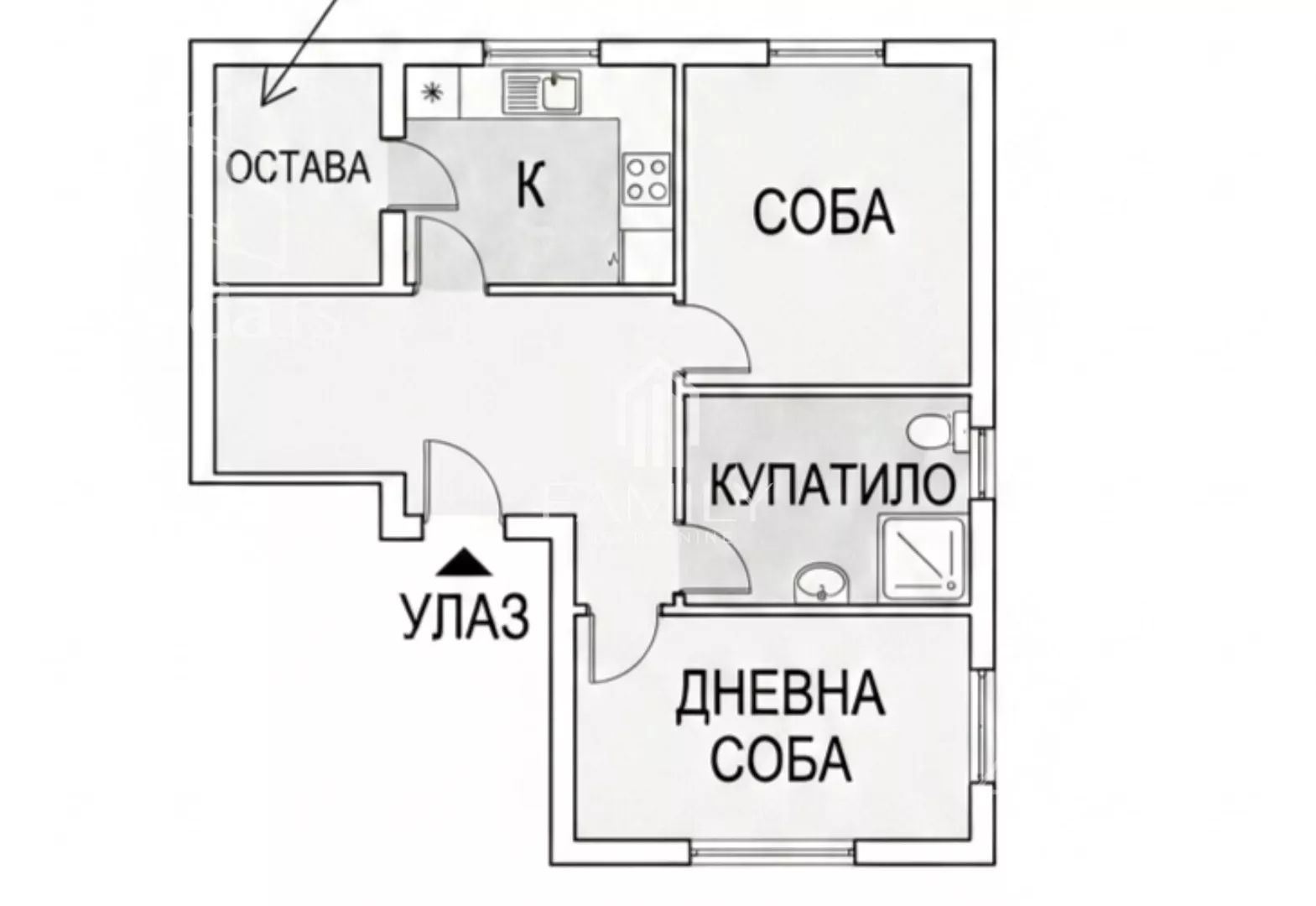 Dvosoban stan | 4zida