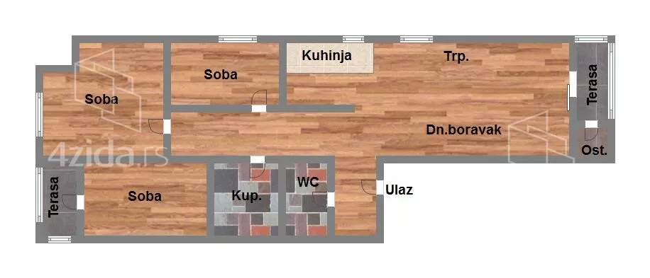 Četvorosoban stan | 4zida