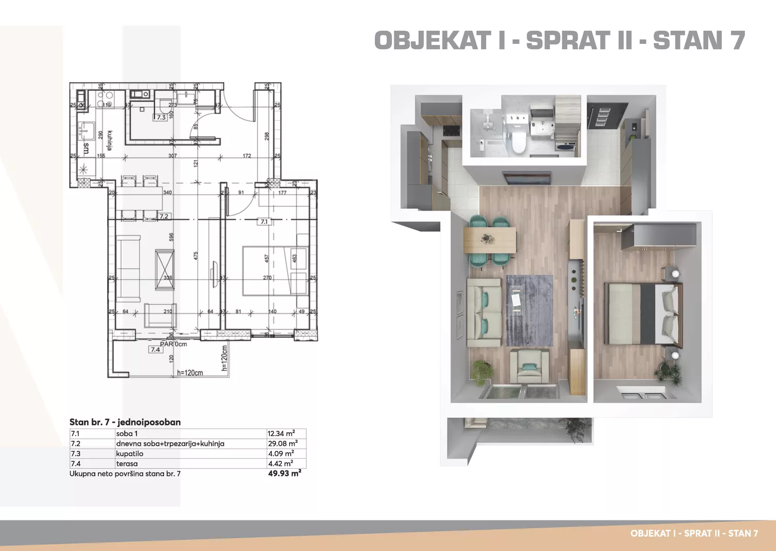 Dvoiposoban stan | 4zida