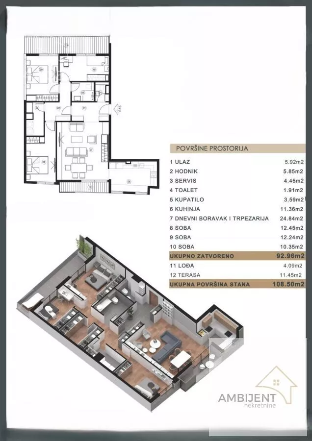 Četvorosoban stan | 4zida