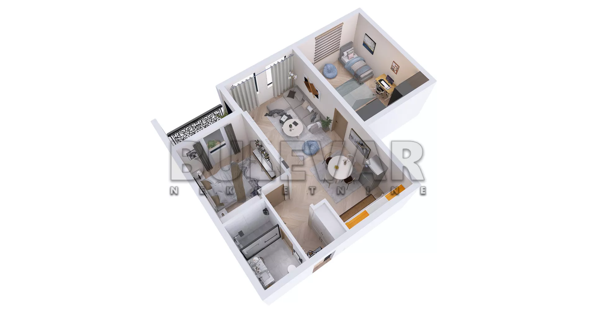 Trosoban stan | 4zida