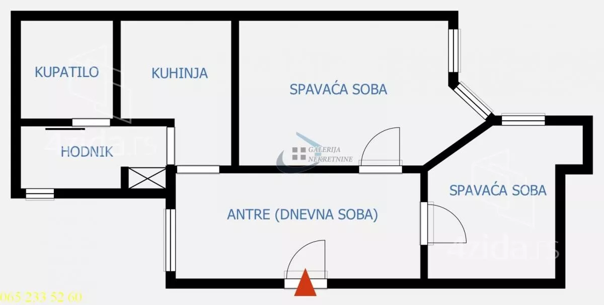 Dvoiposoban stan | 4zida